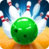 bowling strike 3d bowling game android application logo